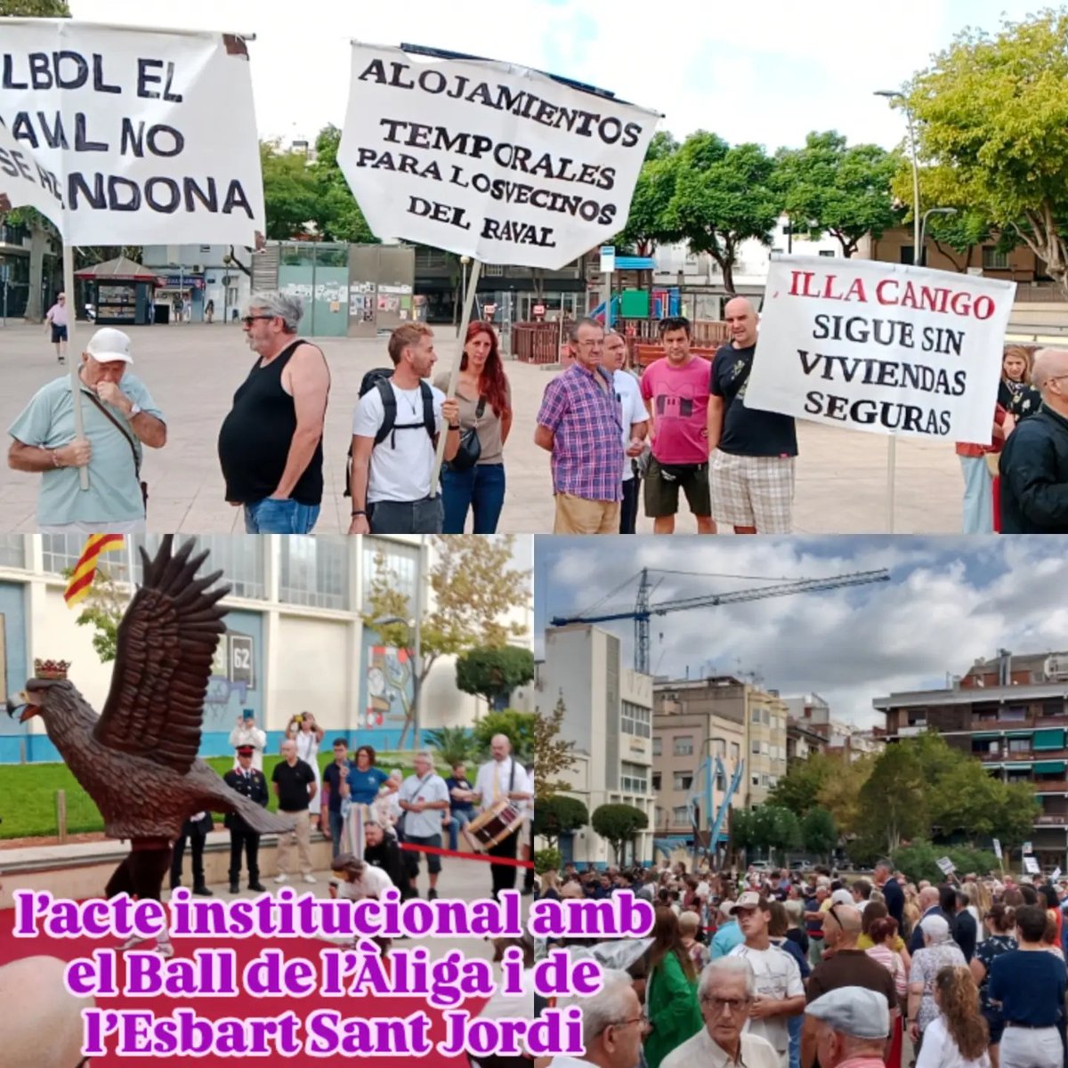 podembadalona's tweet photo. Avui 11 de setembre participem l'acte institucional de la Diada Nacional de Catalunya a Badalona i l'acte d'homenatge a Salvador Allende

Per una Catalunya justa i solidària, per la sobirania social.💪💜

Bona Diada
#Cami2027 #Badalona #Catalunya https://t.co/5RtSReeahf