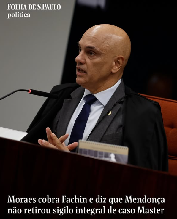 acarololiva's tweet photo. 🚨URGENTE: O Ministro Alexandre de Moraes enviou um ofício a Edson Fachin afirmando que André Mendonça não retirou integralmente o sigilo das investigações. Segundo Moraes, mesmo nos 15 procedimentos que Mendonça tornou públicos, 180 documentos continuaram sob sigilo. Moraes pediu agora o levantamento “de todo e qualquer sigilo, sem exceção” dos procedimentos ligados à PET 15.556 e também quer que duas petições relacionadas ao caso sejam julgadas conjuntamente pelo plenário.