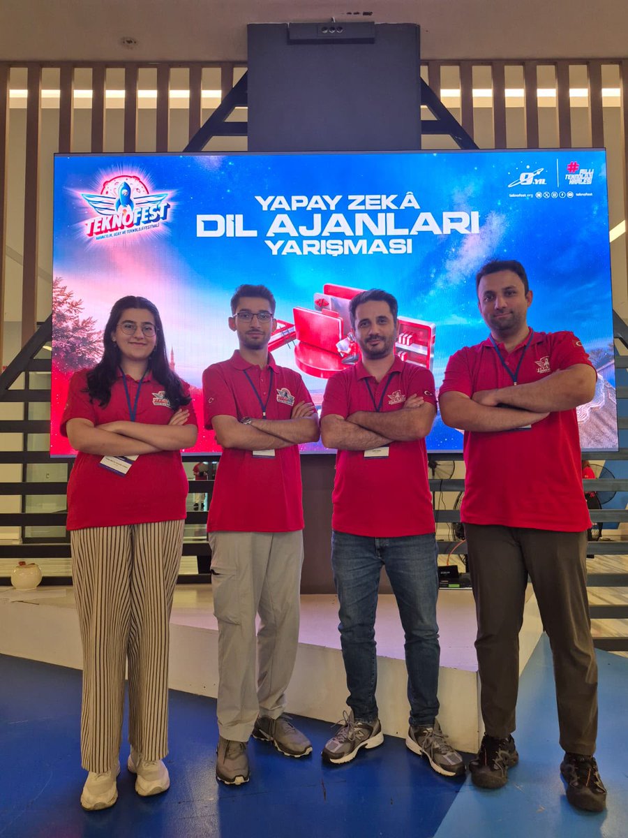 HituKurumsal's tweet photo. Hitit Üniversitesi 9 takım ile TEKNOFEST 2026 finalinde.🚀

TEKNOFEST 2026’da Hitit Üniversitesini HititAITech, ALTEK_PULSE, ALTEK II, HitRange, HitNeural, HittiAIYoungTeam, USTABAŞI, HititFinLex ve Menekşeler takımları temsil ediyor.

✍️ https://t.co/rfQGscq3JX

#HititÜniversitesi @ProfAliOzturk