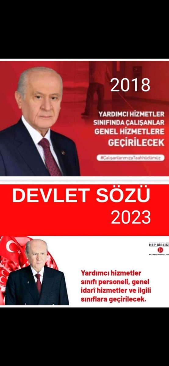 MehnetkayaKaya's tweet photo. @halilozdamar29 MHP  de iktidar 

#YardımcıHizmetlerSınıf na 2 seçim söz verdiler 

MHP biz buraya 2 kez Söz verdik bunu gerçekleştirmemiz lazim diye kanun teklifi verse bu olay çözülür 

Çözümü uzaklarda aramaya gerek yok 
Sizde biliyorsunuz kamuda Çözümü en kolay maliyetsiz mesele #yhs dir https://t.co/brTf4J6wic