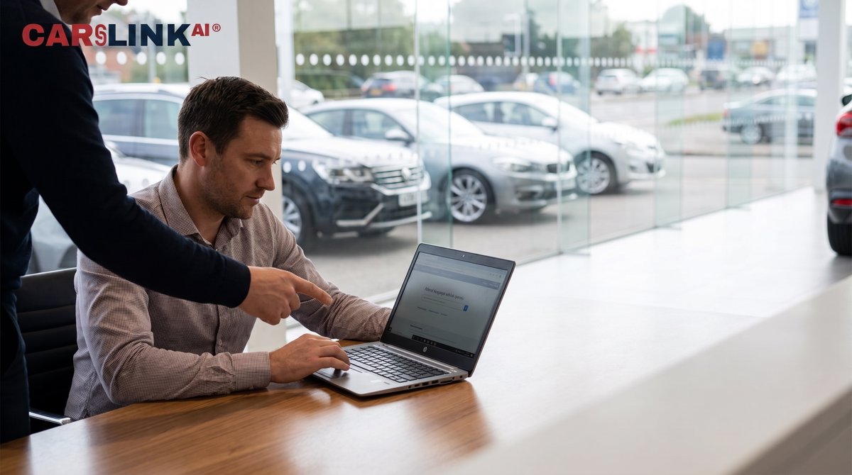 ShaylaSiskey's tweet photo. Are your vehicles appearing when buyers search on ChatGPT? Automotive search is changing fast. Buyers now ask AI: “Which nearby dealers have certified pre-owned hatchbacks under £10k? ” Optimize your data to ensure your inventory is recommended. https://t.co/6rc5w5DiAL