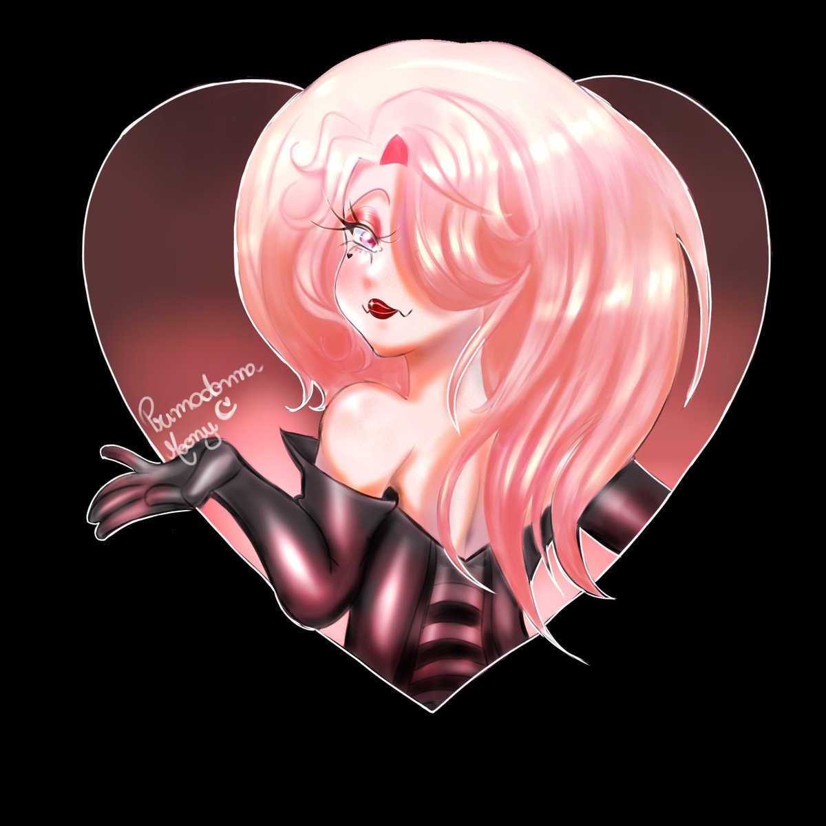 primadonna_dust's tweet photo. Facilmente um dos meus desenhos favoritos, bjo. 
#hazbinotel #angeldust https://t.co/QriHMGa7Q9