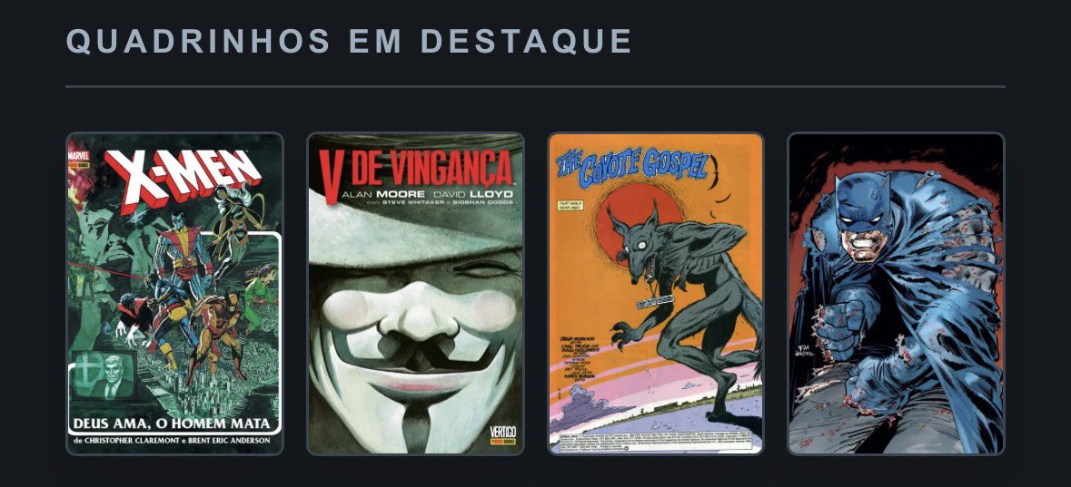 gibizinhq's tweet photo. Postem aqui o TOP 4 de vocês no Gibizin! 

Queremos ver quais quadrinhos são os seus favoritos 👀 https://t.co/hkcosz5owp