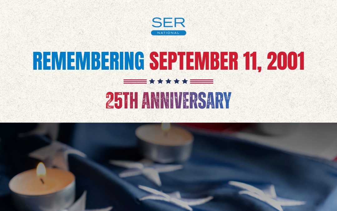 sernational's tweet photo. “At SER, we honor them by doing what they were doing that morning: showing up, working hard, and giving our best to one another.” Ignacio Salazar, SER National President &amp; CEO https://t.co/oJ7SqR0cdK