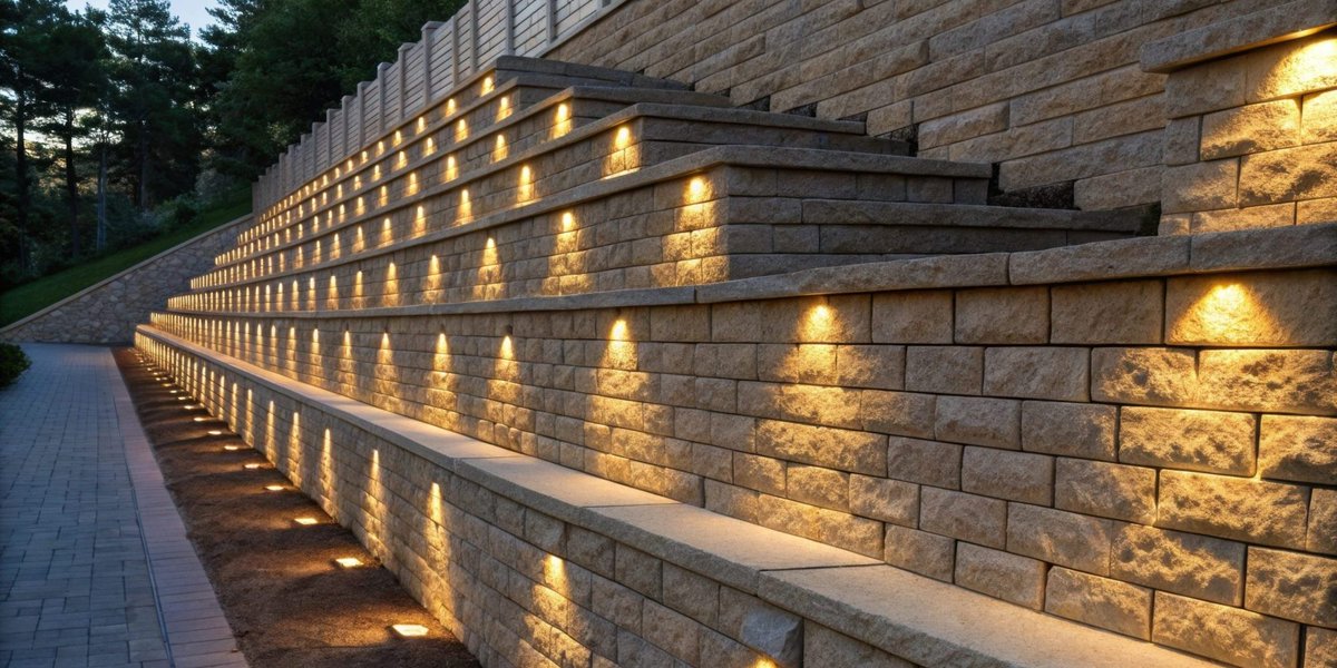 CreateAMirage's tweet photo. Six signs Mirage should replace your Calgary retaining wall. Calgary’s sloped properties are a common sight, and there are good reasons why developers install them and homeowners appreciate them. #RetainingWall #landscapingtips #landscapingideas 
https://t.co/o1yfMrcnfY https://t.co/DRamzkYCcR