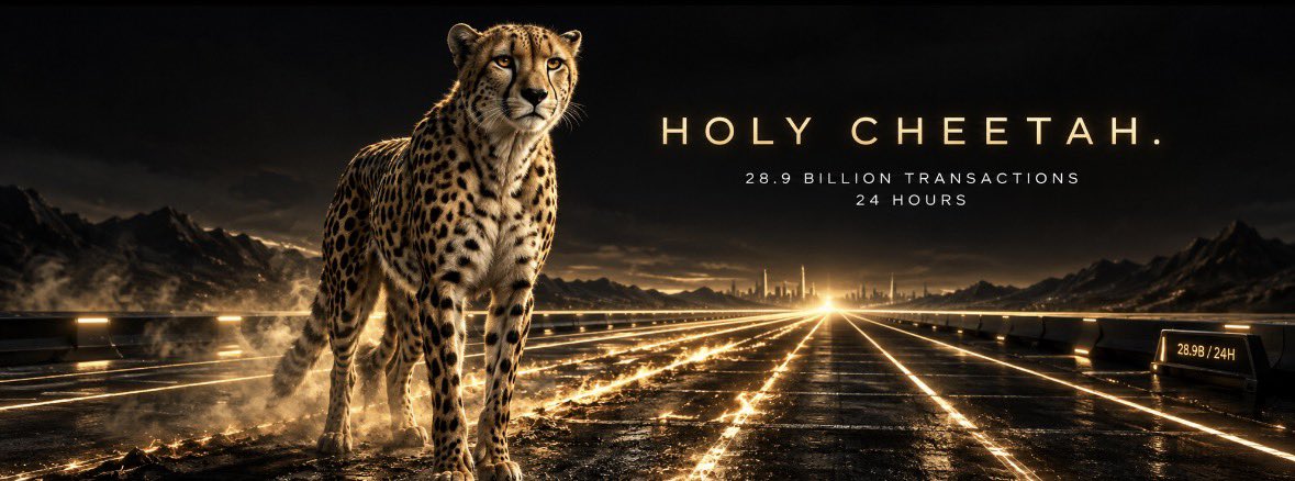 TheKeetard's tweet photo. holy cheetah.

keeta testnet just processed 28.9 billion transactions in 24 hours.

335,000+ real-time tps.

11.1 million max tps over 100 blocks.

enough transactions for every person on earth to transact more than three times.

and the timing is interesting.

yesterday ty explained why they were resetting the testnet. last year’s stress-test data had become so large that keeping it around was expensive and made future testing harder, especially things like third-party nodes.

so they archived the old history, started fresh, and this is what showed up.

28.9 billion transactions in a day.

the old testnet proved keeta could run fast.

now they’re clearing the runway for what comes next.

mega volume.