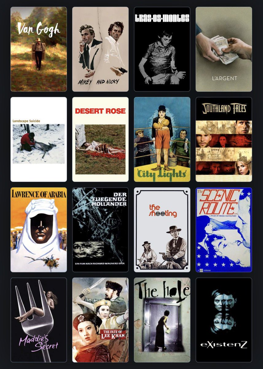 4pillarsofhell's tweet photo. Best movies I watched this summer https://t.co/nwHlrIOXw1