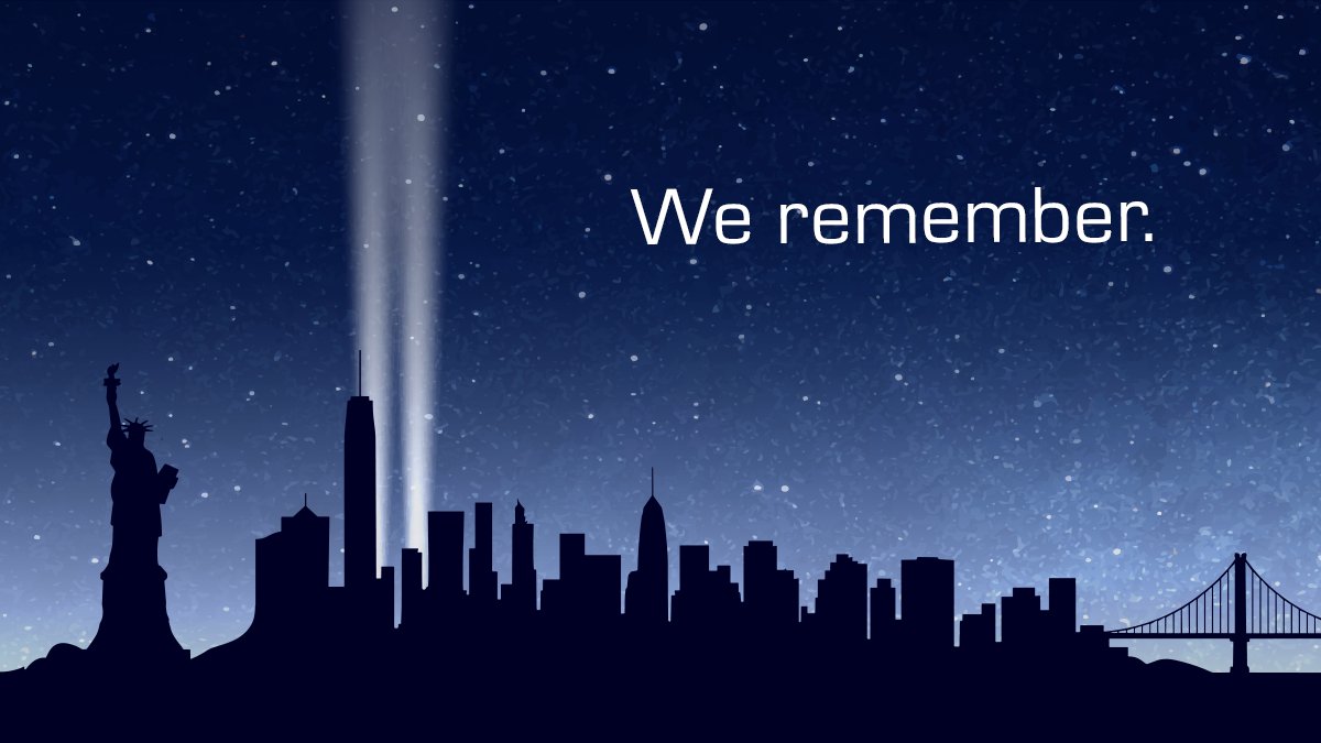 DRPM_RAS's tweet photo. Today, we remember the lives lost on September 11th, 2001, and honor the courage and sacrifice of those who responded in the hours and days that followed.

The inscription at the 9/11 memorial reminds us: "No day shall erase you from the memory of time." - Virgil

#NeverForget https://t.co/g9U5VJyyiX