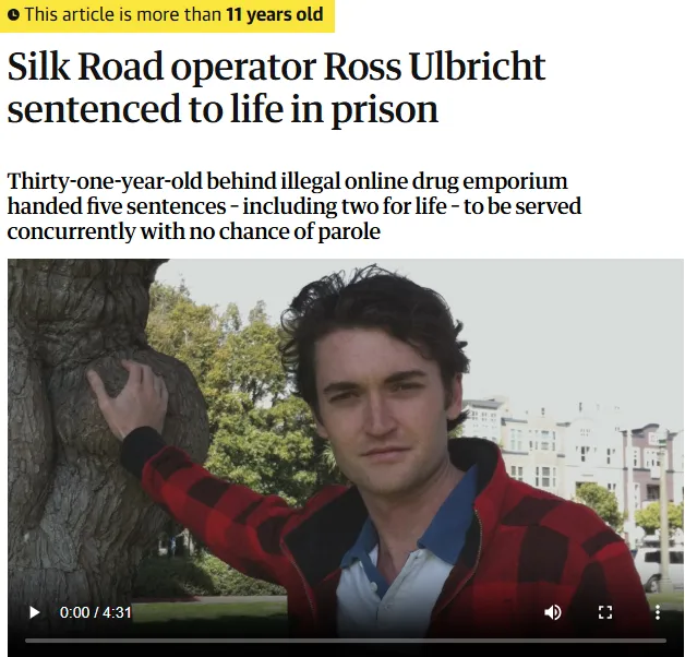 smc429's tweet photo. Ross Ulbricht—convicted dark web drug kingpin sentenced to double life without parole- spoke at the GOP midterm convention.

Let that sink in. https://t.co/a8jCdNr9CU