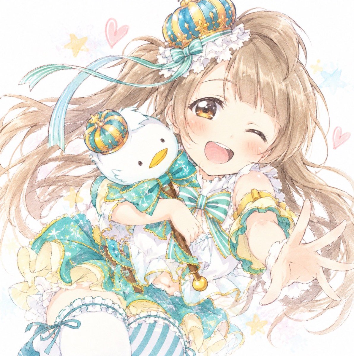 Kotopana874's tweet photo. ことりちゃんお誕生日おめでとう！
いつも癒しをありがとうございます！

大好きです💕
 #南ことり生誕祭2026
#南ことり誕生祭2026 https://t.co/bJqwIGm1Mz