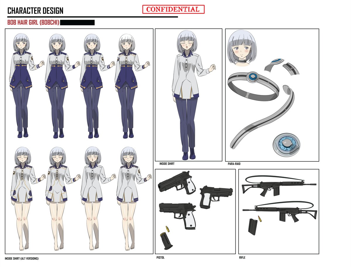 STARWARSSTUDIO's tweet photo. The Bobchi/Echo Ein reference sheet (1/2)

#エイティシックス
#EightySix 
#86エイティシックス https://t.co/KXjbmIsfBV
