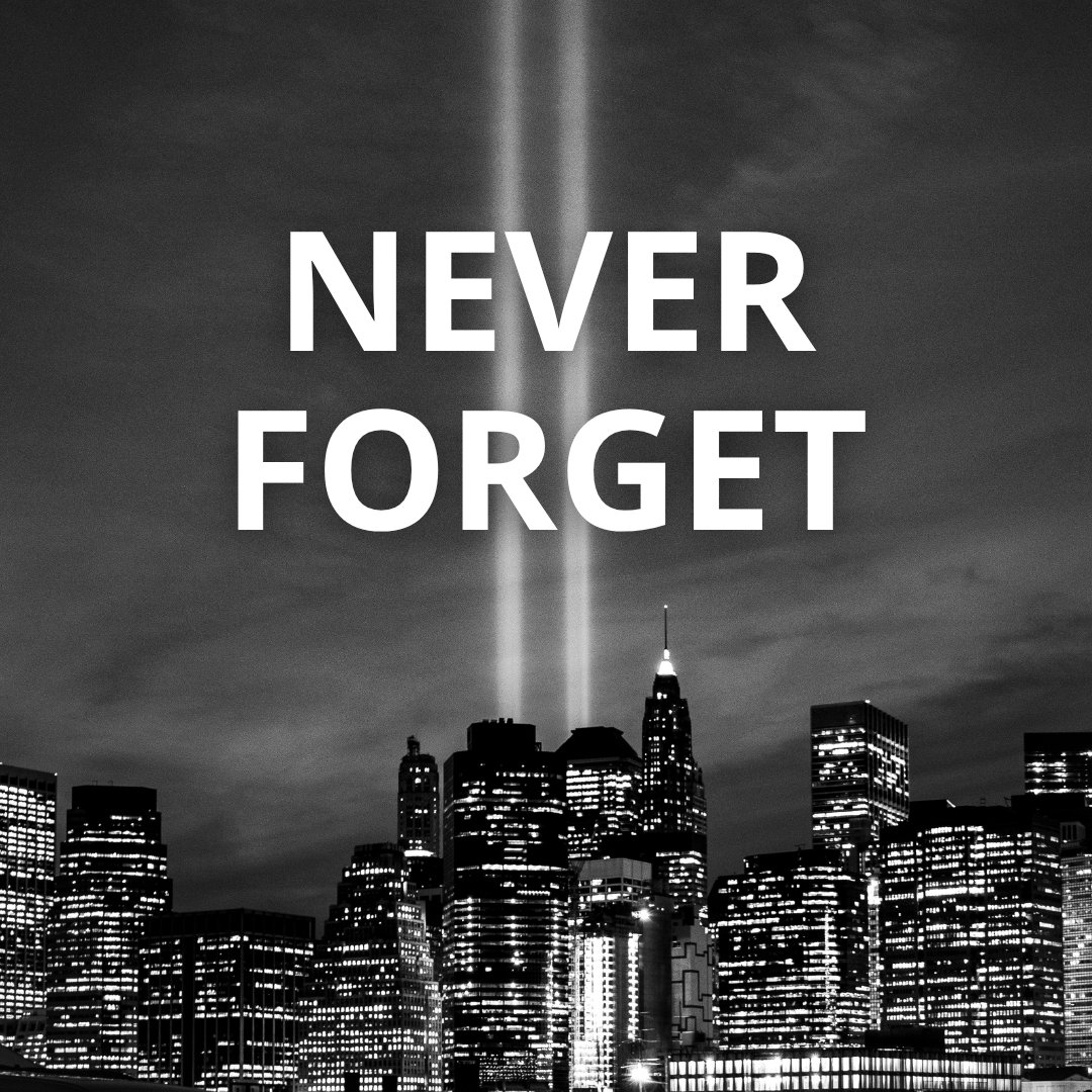 TheFamilyCU's tweet photo. Today, we remember the lives lost, honor the heroes who stepped forward, and hold close the spirit of unity that followed.

September 11, 2001. Always remembered. Always honored. https://t.co/tT1KqcosQk