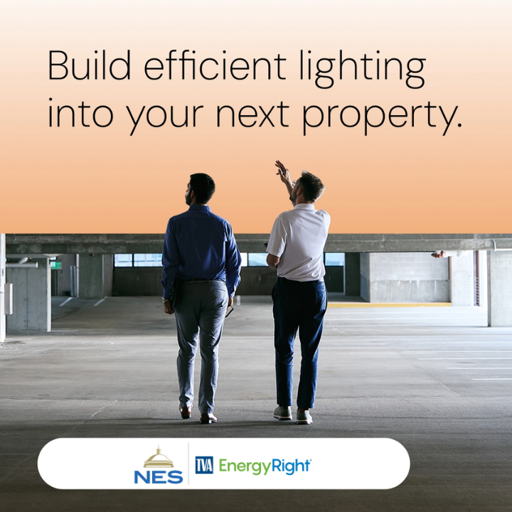 NESpower's tweet photo. Lighting upgrades can make a big difference in new construction projects.

Incentives from @TVAEnergyRight support energy-efficient LED installations, offering $0.10/kWh for qualifying improvements across new builds, expansions, major renovations and covered parking areas.

Discover how your project can save at https://t.co/rBu9uk2qbK.