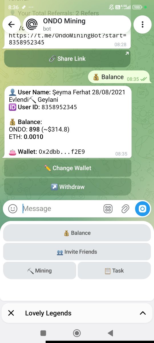 BULLSEASON's tweet photo. 🎉 Start Your ONDO Mining Now

💰 Earn Extra 50 ONDO  for every valid referral

👤 Your Total Referrals: 3 Refers

🔗 Your Referral Link:
https://t.co/4ZCvr08cZy #Airdrop #CryptoAirdrop #Airdrops #FreeCrypto #TokenAirdrop #AirdropHunter #AirdropHunting #RetroactiveAirdrop https://t.co/Yy4NuYCwZC