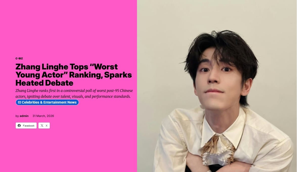 insuvera's tweet photo. idk about that, + Wang Heidi being mentioned here also as one of the “top 10 worst actors” born after 1995, as voted by Chinese netizens. Which apparently *checks your bio* includes actors you’re a fan of. 🤡 https://t.co/pRaYVveHlB