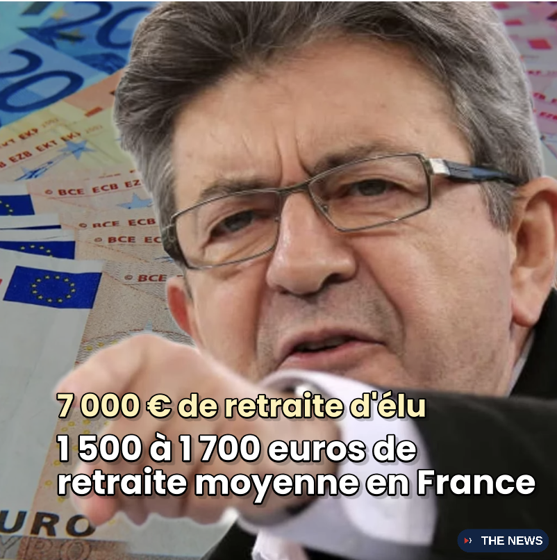 thenews_fr's tweet photo. 🇫🇷💰 ARGENT PUBLIC — Jean-Luc Mélenchon toucherait aujourd’hui, selon les estimations de la presse, 7000 euros nets de pension par mois. 

Sa contribution :
1. Quelques années de vrais métiers : pion, professeur de français dans le Jura, un peu de journalisme local (1975-1978), puis directeur de cabinet du maire socialiste de Massy.

2. Ensuite, de 1983 à 2022, les mandats s’enchaînent sans trou : conseiller municipal, conseiller général, sénateur, ministre, député européen, député. Près de quarante ans.

📅 Depuis 2022, une retraite confortable, bâtie sur des régimes parlementaires cumulables, plus généreux que le régime commun. 

Pendant ce temps, la retraite moyenne en France est de 1 500 à 1 700 euros. À ce niveau-là, on n’est plus dans le cas du retraité ordinaire, ni même de la plupart des cadres. On est dans une toute petite minorité.
S’il était resté dans l'enseignement, sa retraite aurait avoisiné 2 200 à 2 500 euros nets.