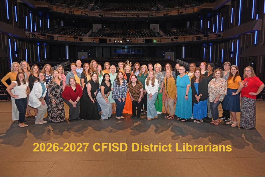 CyFairLibraries's tweet photo. The 2026-27 school year is off to an AMAZING start! The @CyFairISD Librarians are bringing the best in children's literature to foster the life-long 💛 of reading to support our district goals. 📚💛 @cfisdcia @VPACCFISD https://t.co/GnZ6p9KG16