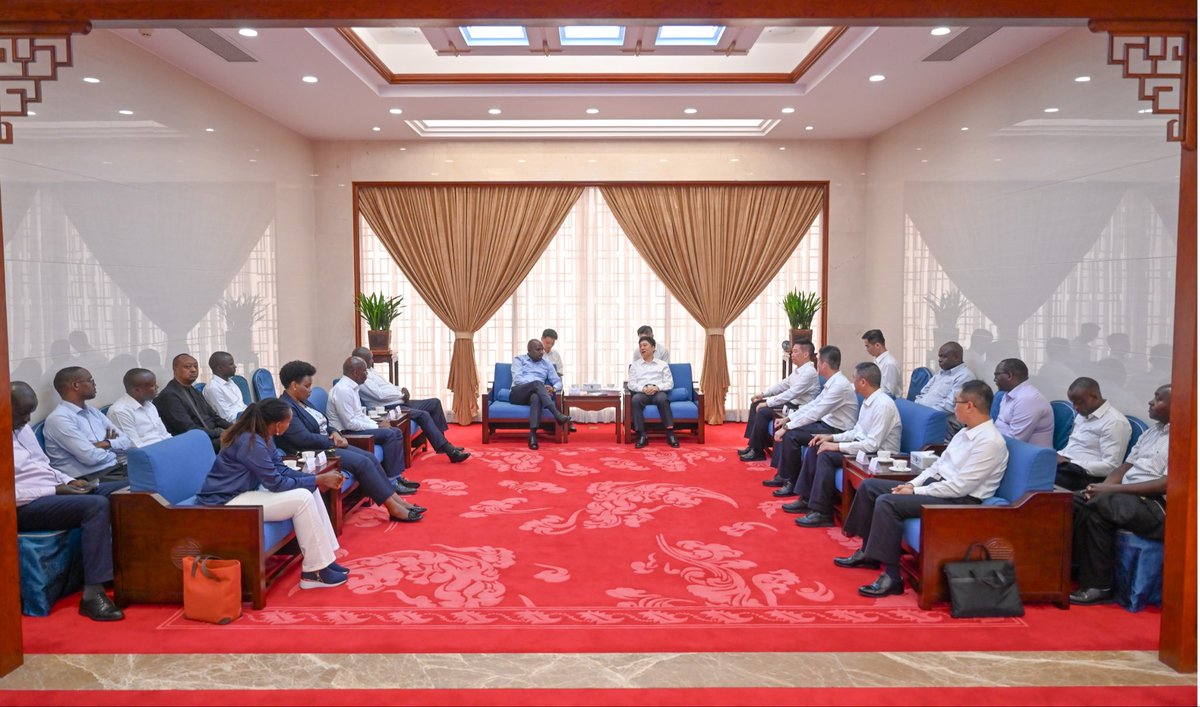 kipmurkomen's tweet photo. Met with Mr. Liu Guozhou, Vice Governor of Guangdong Province and Director General of Public Security in Shenzhen, China.

Our discussions centred on strengthening cooperation in immigration services, security infrastructure development, training, and capacity development.

This was a follow-up meeting to our earlier engagement in Nairobi. We will continue deepening our partnership and exploring opportunities in technology and other areas of mutual interest.

I was accompanied by Inspector General of Police Douglas Kanja, NPS Accounting Officer Bernice Lemedeket, and Immigration Services DG Evelyn Cheluget, among other officials.