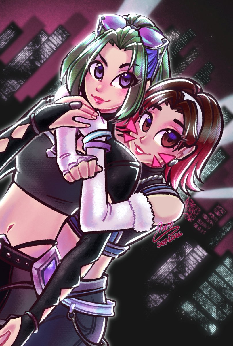 PimProoOff's tweet photo. 🩷 MADE MY NIGHT 💚 #OVERWATCH #LE_SSERAFIM #OVERWATCHFANART https://t.co/NgwbUAhIbj