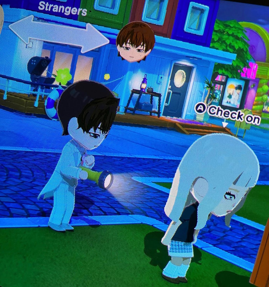 DGJihoonWife's tweet photo. Part 2: what are you looking at? 
•
•
•
#tomodachilife • #Lookism https://t.co/eKjvd4f92C