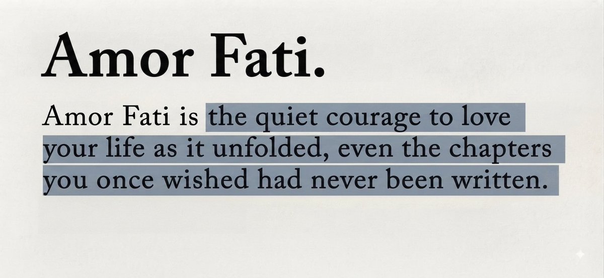 velunehq's tweet photo. Amor Fati https://t.co/DP74wJv68u