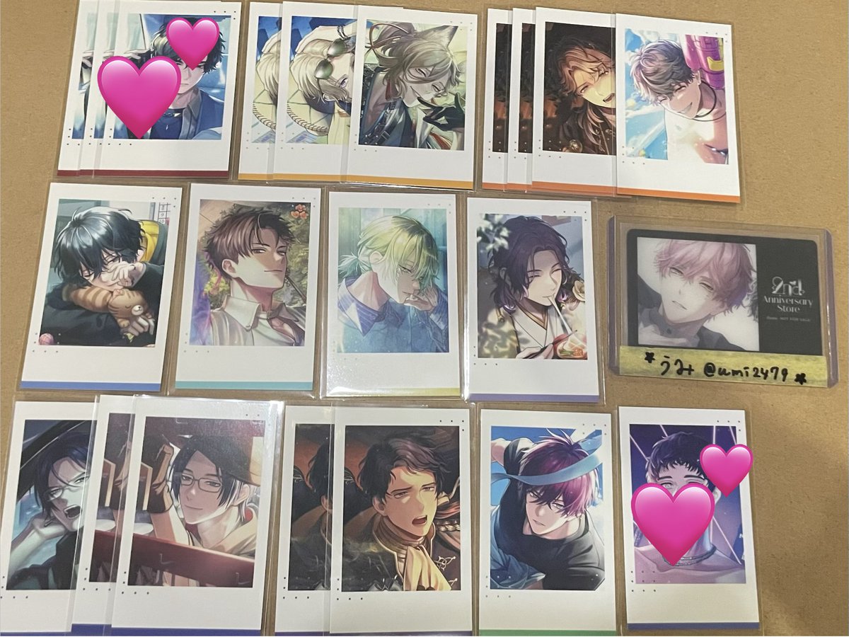 umi2479's tweet photo. @hafu0922 はじめまして、こんばんは。検索より失礼いたします。
当方、樋宮さん（ロミジュリ3.海1）4を所持しております。綾戸（浴衣2.旅2）4の交換は可能でしょうか。ご都合が合うようでしたら、都内手渡し希望です。
ご検討いただけますと幸いです。よろしくお願いいたします。 https://t.co/VVwVtclt2F