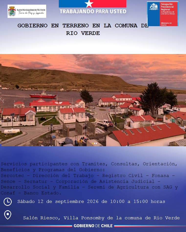 drtmagallanes's tweet photo. Dirección del Trabajo, estará mañana en Rio Verde, para hacer sus consultas, orientaciones. https://t.co/Iqf1bUUgWn