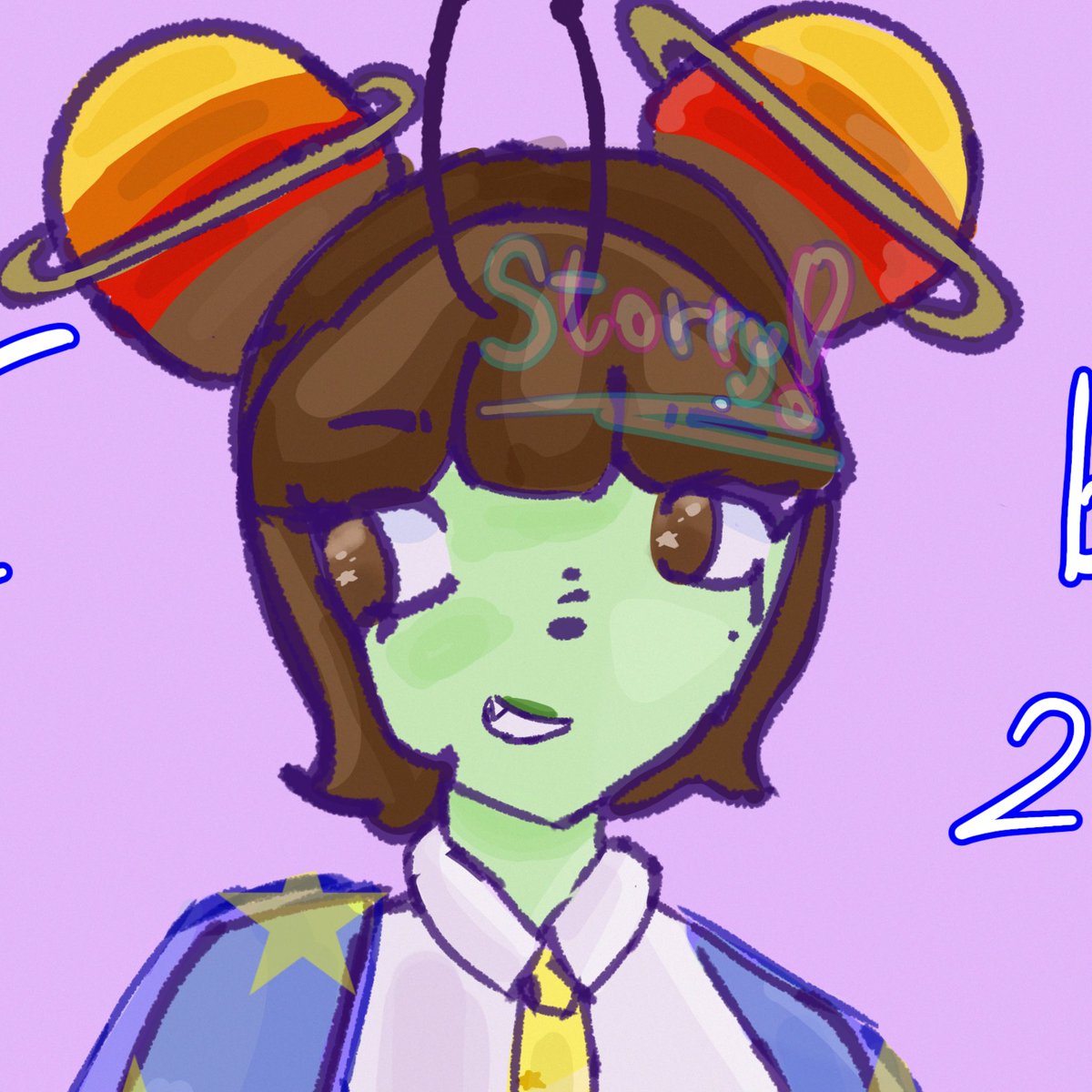 StarryAlieon's tweet photo. Saturn redesigned ref !! Omg she’s so pretty ahhhhhh #art #oc #alien #digitalart https://t.co/jTnnoyCw1U