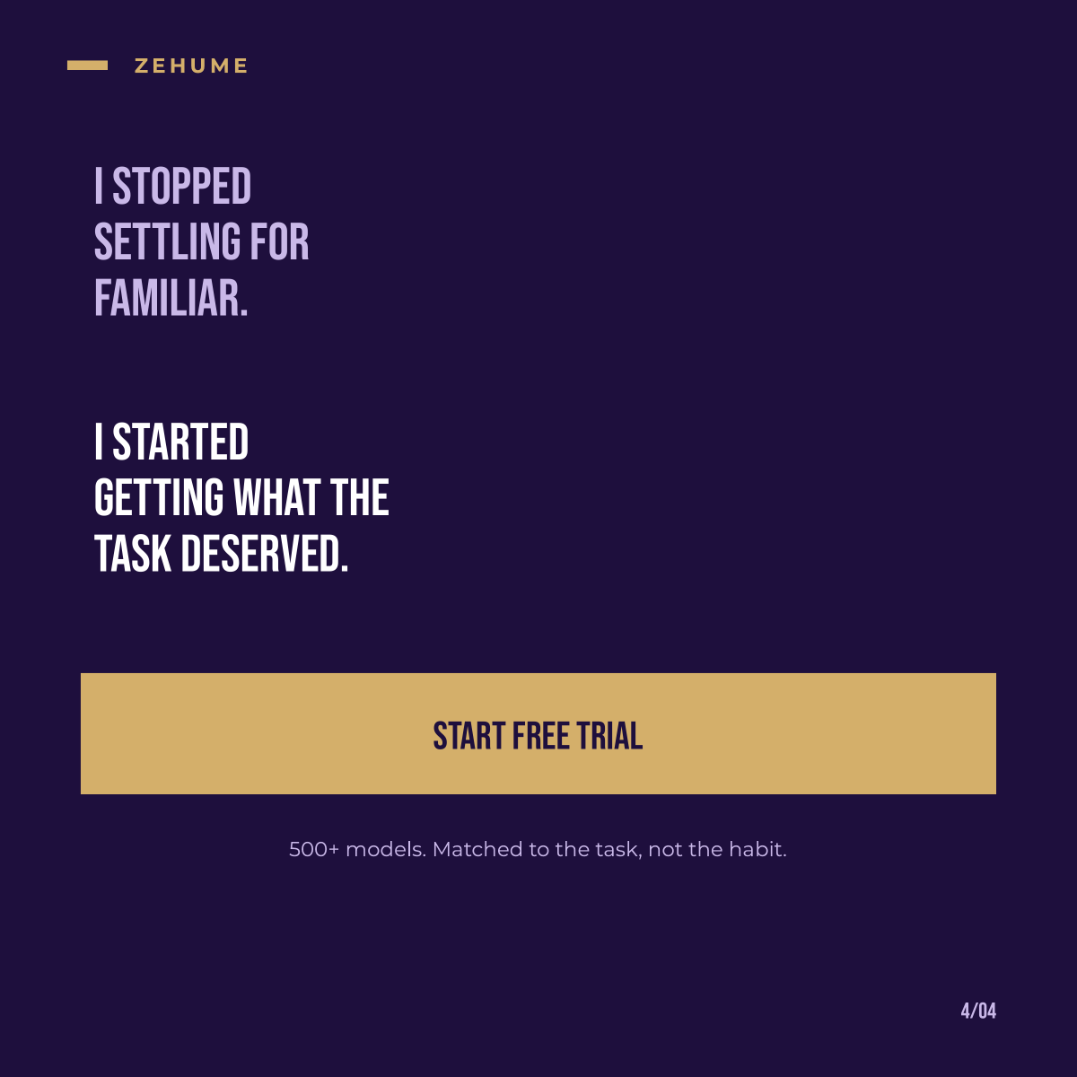 EsteemWay's tweet photo. I always used the same AI. Not because it was best — because it was familiar.

Then I saw what I'd been missing: a model built for exactly what I kept forcing the familiar one to do badly.

Now it finds the right one automatically. https://t.co/3ZBrXdfNOS