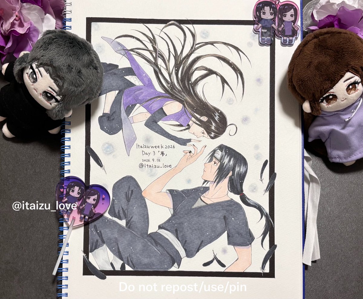 itaizu_love's tweet photo. Day 3. 「夢」
💭❤️‍🩹🫧
#itaizuweek
#itaizuweek2026 https://t.co/6lw3Ez5RXE