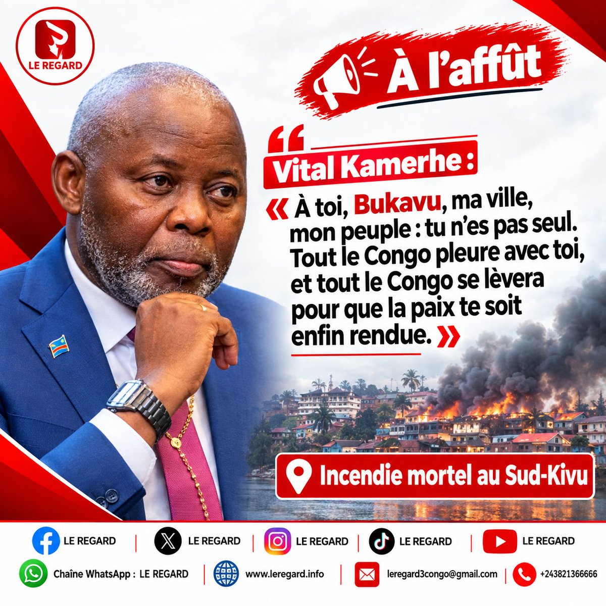 RdcRegard's tweet photo. À l'affût de LE REGARD 📢
@VitalKamerhe1 https://t.co/3M32WdjrqY
