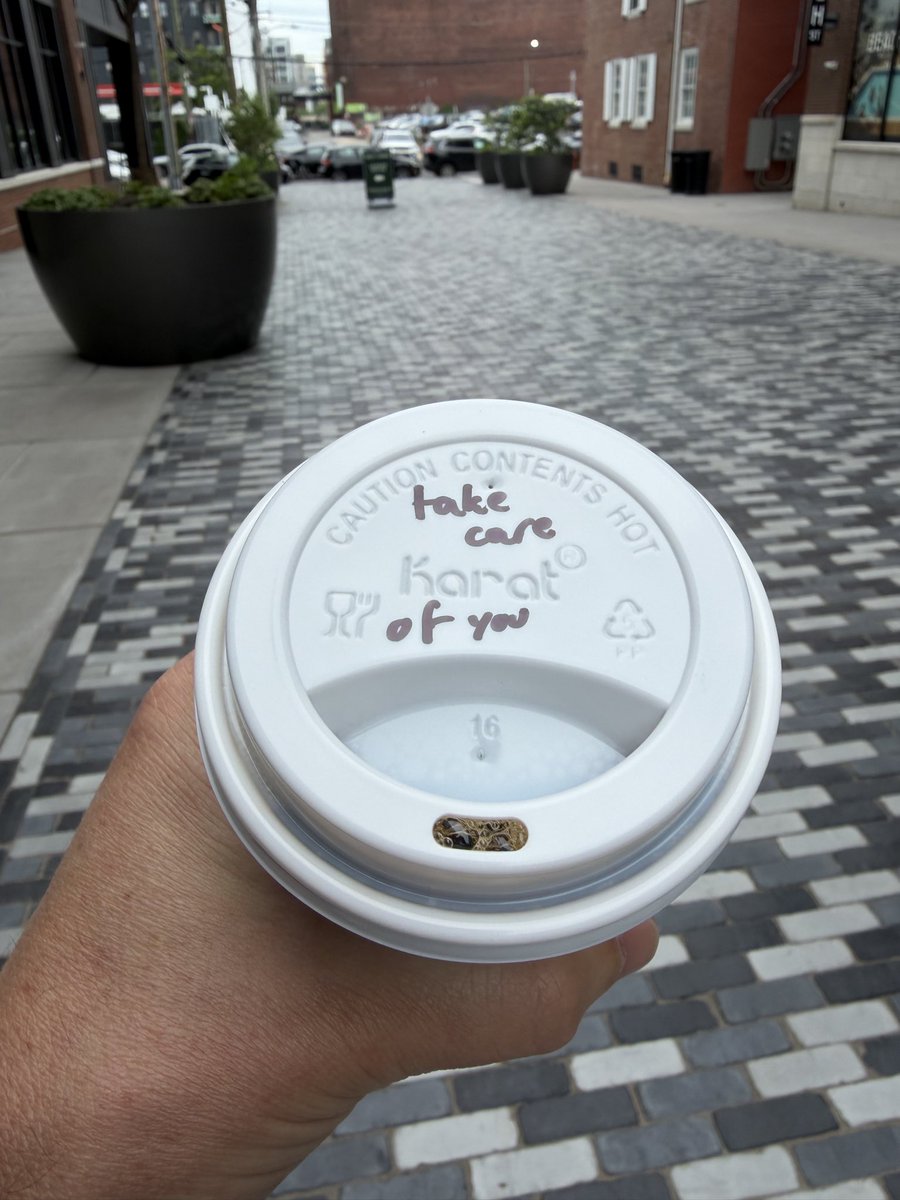 WayMuchCoffee's tweet photo. “take care of you” - ☕️
#NoLibs #Coffee #Friday #Philadelphia https://t.co/yEQ2gu9BpI