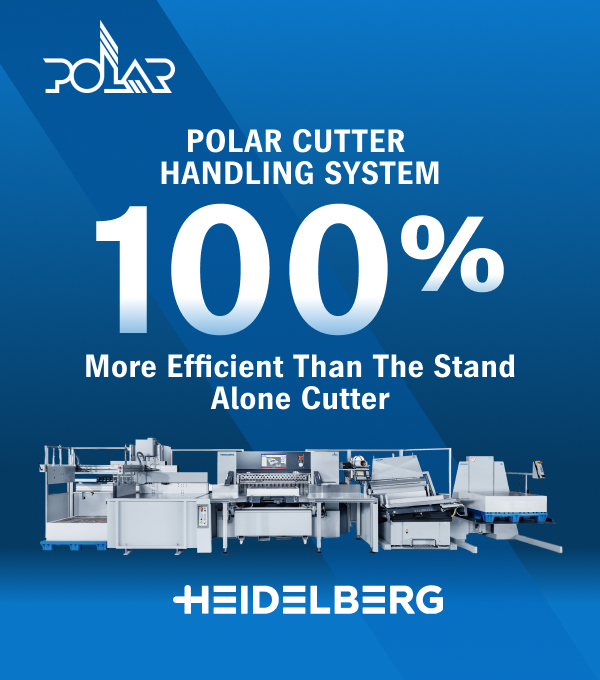 HeidelbergUK's tweet photo. Experience the quality, efficiency and durability of a POLAR high-speed cutter with Handling options.
With the help of the peripheral equipment, Cutting Systems produce up to 100% more output than a solo high-speed cutter. 
Discover more here: https://t.co/2gouoRqN7G
#Polarcutter https://t.co/PSEbrj2gZA
