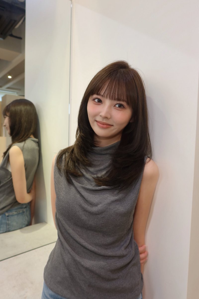 K___0420_'s tweet photo. 10月上旬、東京でのサロンモデルお待ちしております！🙇‍♀️ https://t.co/O8MDzu12Id