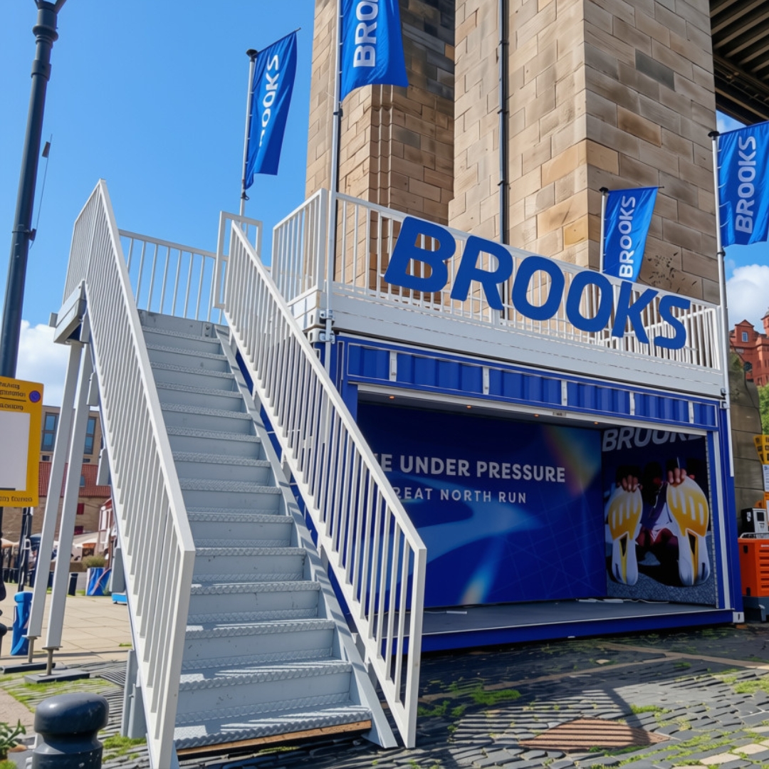 eventsstructure's tweet photo. Another Great North Run wrapped up. 👟
Great to be working directly with Brooks again, delivering their branded multi-level activation space for a brilliant weekend in the North East.
#GreatNorthRun #BrooksRunning #BrandActivation #SportsMarketing https://t.co/jddN3I29fH