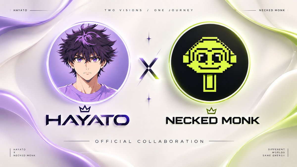 0xhayatoo's tweet photo. 5x Free Mint GTD Giveaway 🔥

HAYATO x @Neckedmonk 

💌 5x GTD ✨Freemint

To Enter:
• Follow @0xhayatoo  &amp; @Neckedmonk 
• Like &amp; repost this post
• Drop your EVM wallet

⏰ Ends in 24hr Hours
Winners announced publicly!

Good luck fam! 🔥 https://t.co/CZxU7KGHhj