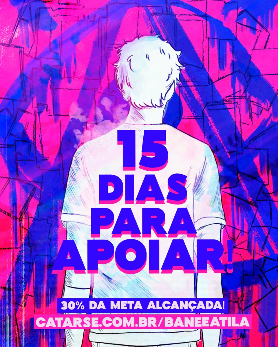 ppaulocarter's tweet photo. Ainda dá tempo de apoiar meu primeiro #quadrinho físico! Adentre no mundo de "Bane &amp; Átila" e apoie em:
https://t.co/KfRgilz67m https://t.co/DvSWUYtMTx