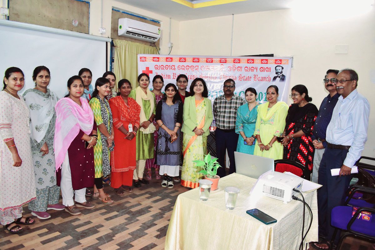 OdishaRedcross's tweet photo. IRCS-OSB organised a Workshop on the POSH Act, 2013, on 10.09.2026 at Red Cross Bhavan, BBSR.The session was conducted by eminent POSH Expert Smt. Namrata Chadha, who shared valuable insights on the Prevention of Sexual Harassment of Women at Workplace (POSH) Act, 2013. https://t.co/uncXfucawE