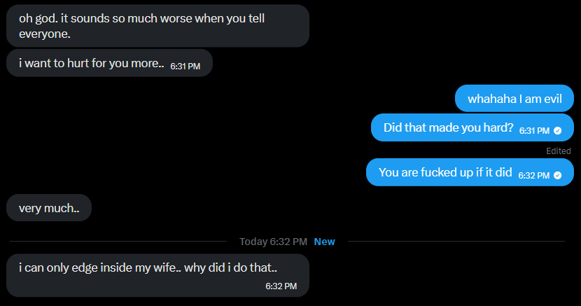 paytoray's tweet photo. This is fucked up, why are you like this? lol. You have a wife but you you cuck her with an evil femboy https://t.co/Z3WNrG2Rb4