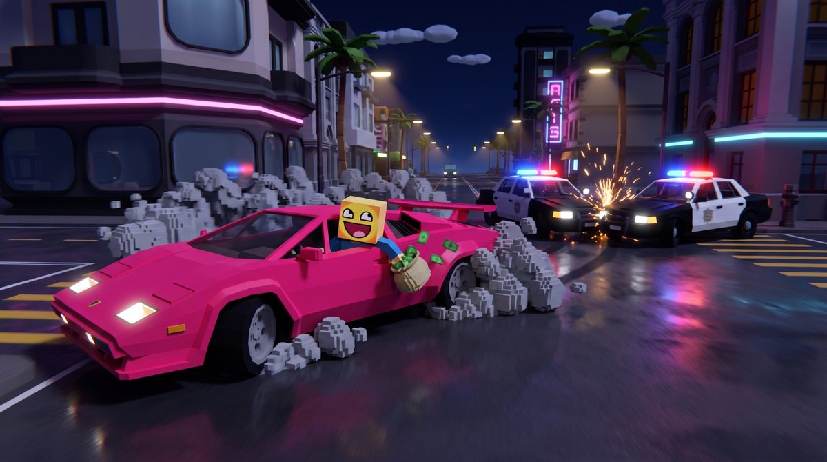 Busted_NFT's tweet photo. Loot in the bag. Stars on your back.

Lose the cops or lose everything. https://t.co/G7W420wI7y