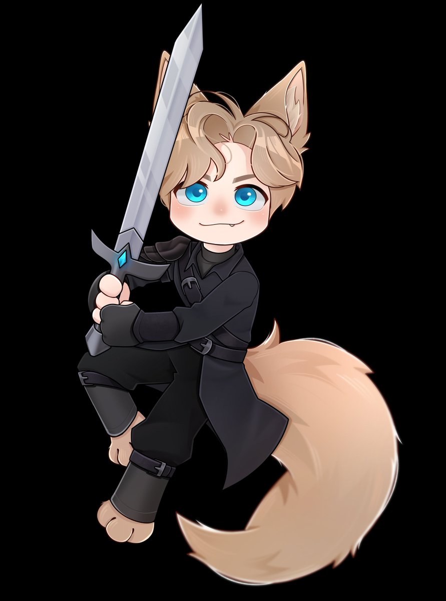 Shocktrue's tweet photo. @Ressniee This sounds like a perfect opportunity for someone who's only existing source material is a chibi png XD not much you can mess up, and low expectations to be crushed if you decided to quit XD https://t.co/0h3Qq71AoZ