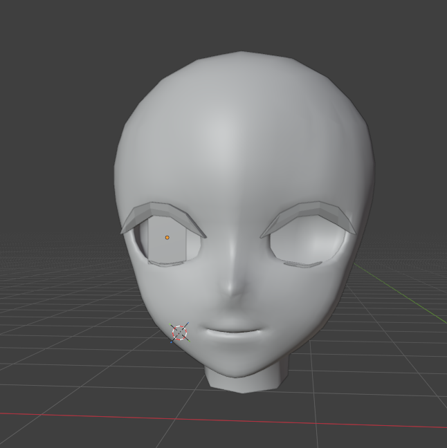 Hiyokoi_Shop's tweet photo. Head practice 2, i cleaned the topology a little bit more, hopefully ill have a working head by the end of the month! https://t.co/QpFT1IiVkB