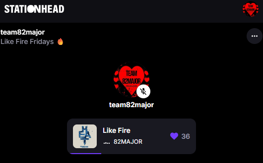 TEAM82MAJ0R's tweet photo. We're live on Stationhead right now streaming 82MAJOR songs! Come on over, we'll be here for the next 5 hours. 🔥 #82MAJOR

https://t.co/t9hJx6kXUf https://t.co/musNOGVztu