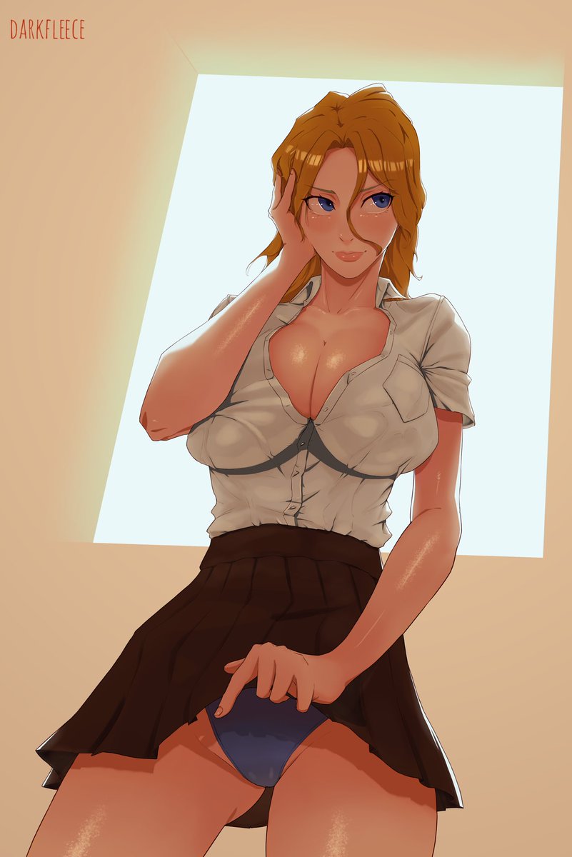 darkfleece's tweet photo. Rangiku (finished) https://t.co/GaMCzpdJAa
