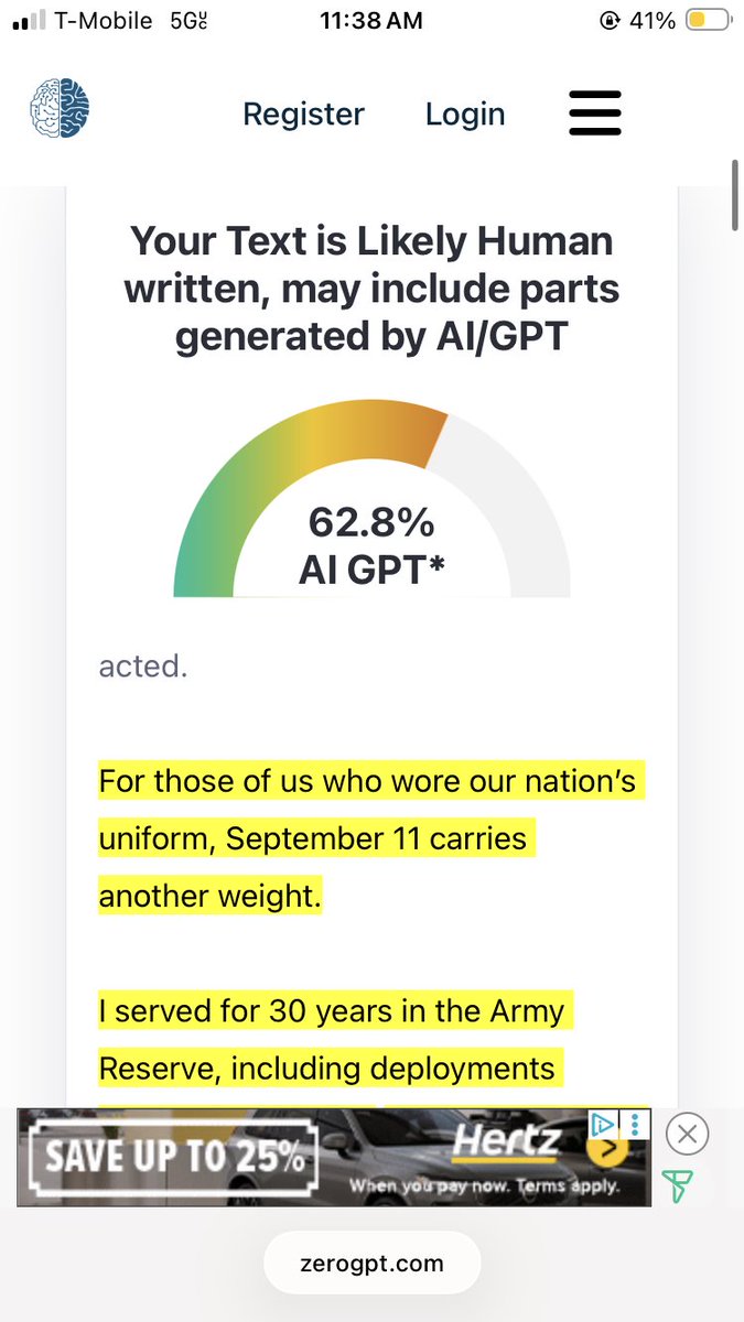 DavidKH83683909's tweet photo. @GarrityForPA Stop generating your 9/11 memorial posts with AI. Disrespectful https://t.co/SrvbHM2yVe