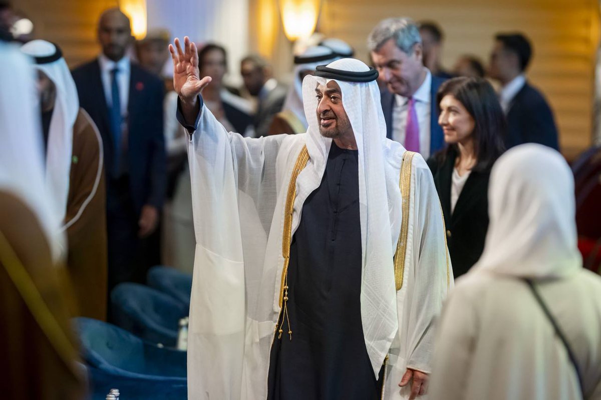 MSDAR_NEWS's tweet photo. ⁧رئيس الدولة⁩ يشهد جانباً من فعاليات منتدى الأعمال الإماراتي - الألماني في ⁧#ميونيخ⁩، وتوقيع 30 مذكرة تفاهم واتفاقية وشراكة تجارية بين مؤسسات إماراتية وألمانية بقيمة حوالي 9.66 مليار يورو في قطاعات ذات أولوية.

#مصدر_للأخبار https://t.co/cu1NfFnWGy