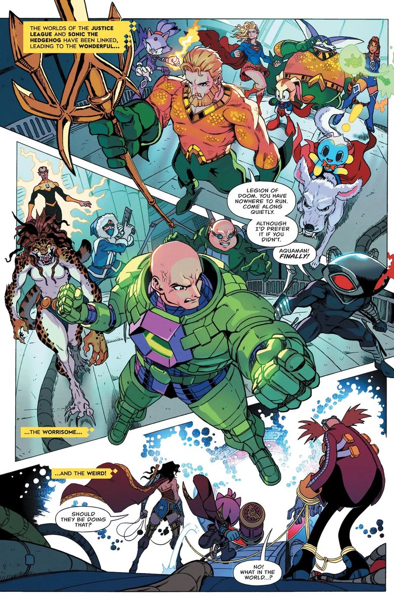 IDWSonicNews's tweet photo. Preview pages for DC X Sonic the Hedgehog: Metal Legion #5

Releasing September 16.

#DCComics #Sonic https://t.co/kF6lX8F9PB