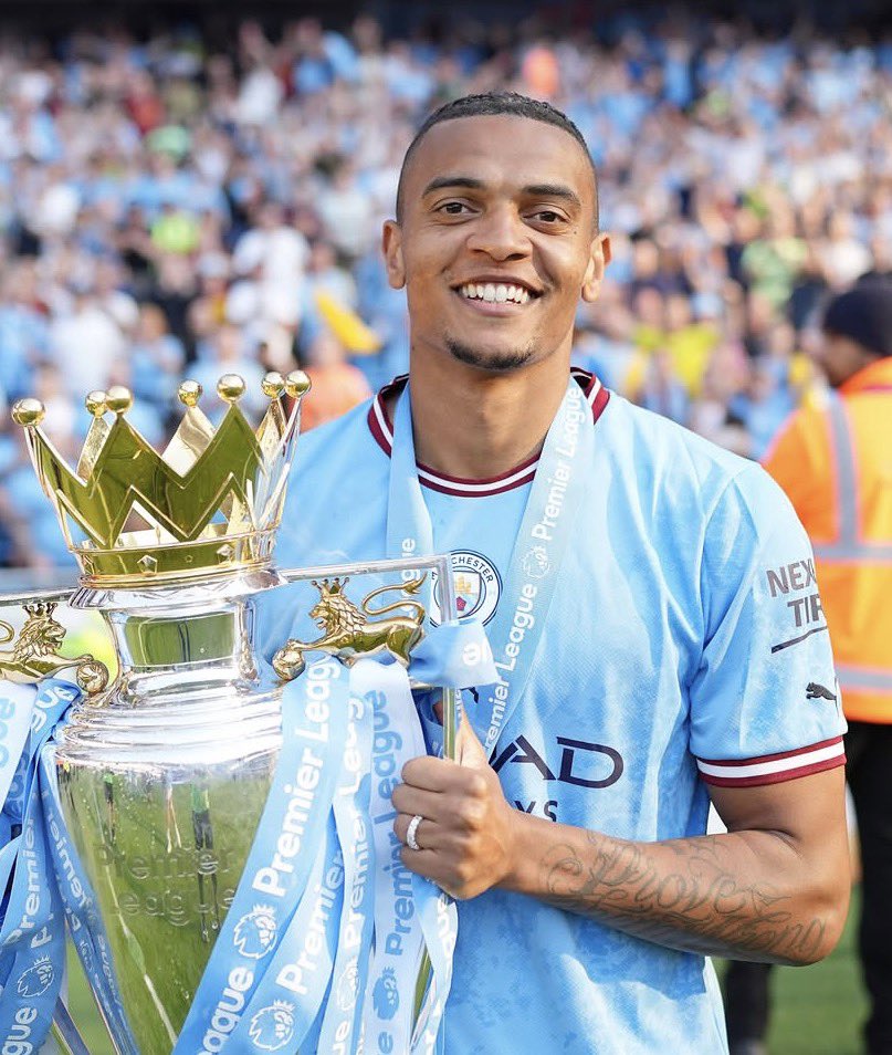 City_Xtra's tweet photo. Ig Akanji: “A special chapter to look back on. Three amazing years filled with great moments, big achievements and friendships that go far beyond football. Thank you to the coach, all my teammates and the staff at Manchester City for everything. Always grateful for the journey. 🩵” [manuelobafemiakanji]