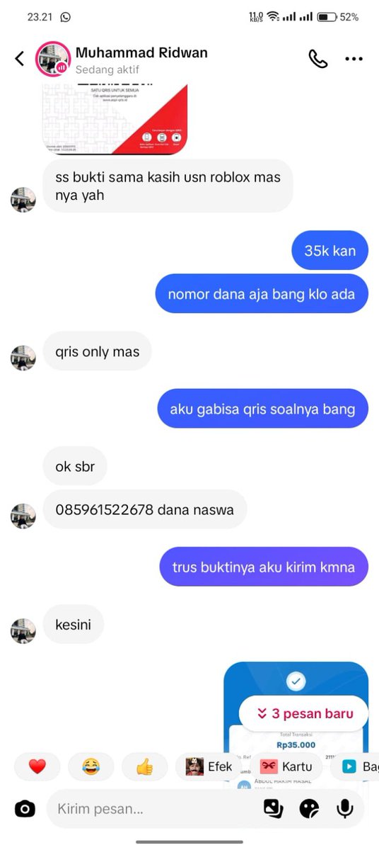 taegiku_'s tweet photo. SCAM ALERT 🚨❗❗❗

HATI2 SAMA AKUN TIKTOK INI YA GUYS, DIA GANTI2 NAMA JUGA (ANYWAY BUKAN AKU YG KENA) cuma ngasih info aja ke kalian ya guys, nipu gig fish it spin ability. 

Hati2 ya guys. https://t.co/KoWIDCD2ji