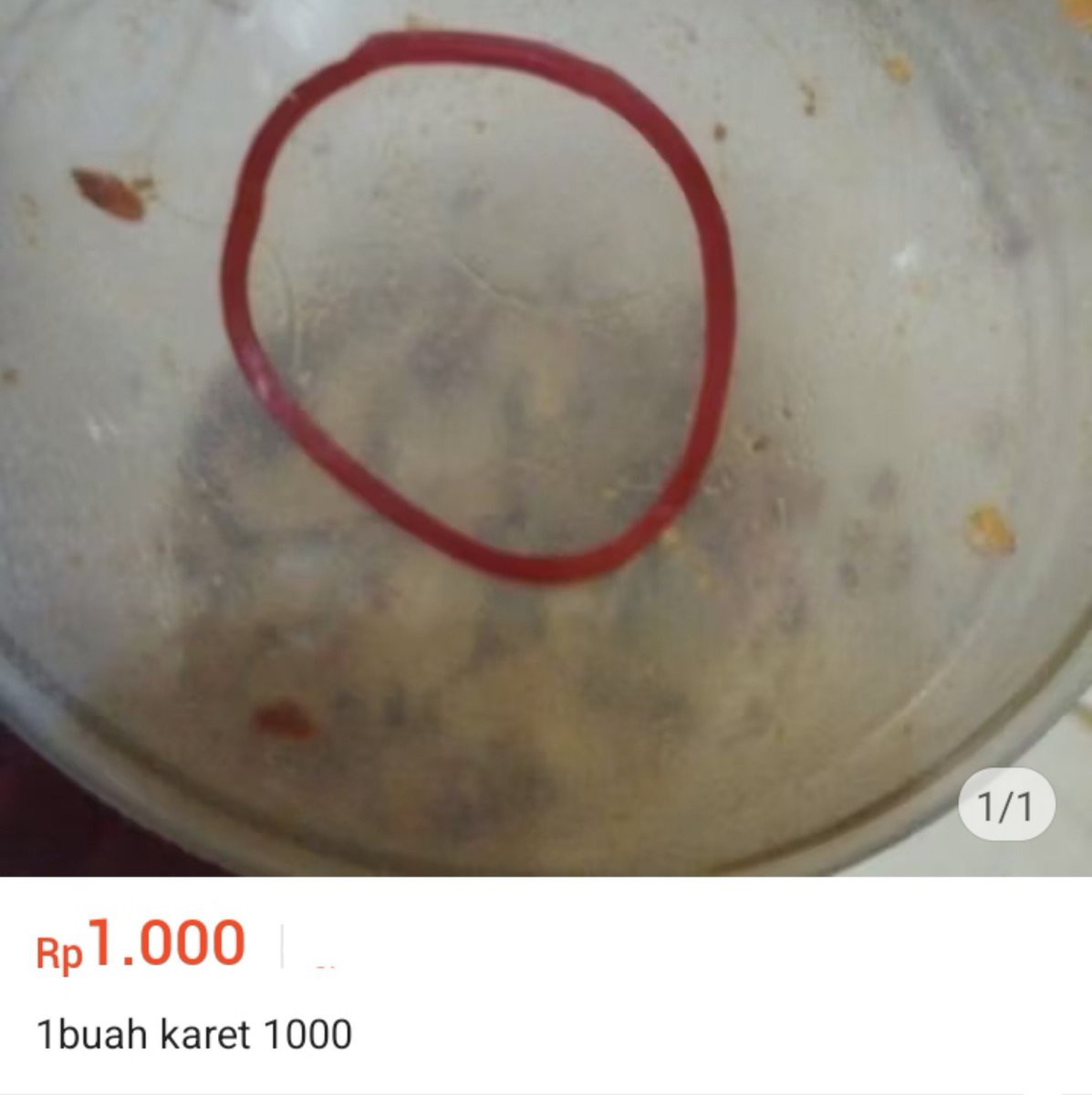 shinexonly's tweet photo. TIDAK HABIS PIKRI😭
Ini ada yg jual karet sebiji di shopee. Kata gue teh kebangetan, ada yg beli pula😭
https://t.co/NQgag2OSWj https://t.co/V9uHv64NJG
